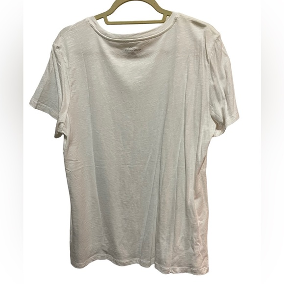 Eddie Bauer - basic White shirt sleeve tshirt - XL - NWOT - Picture 2 of 3